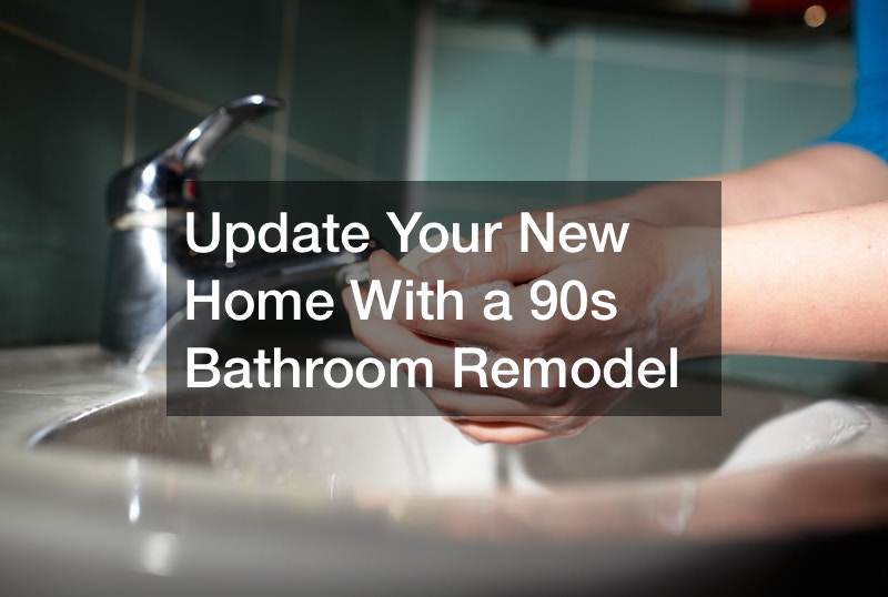 90s bathroom remodel